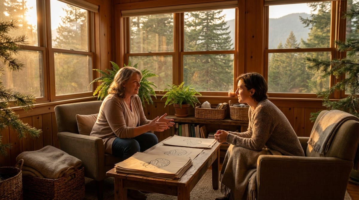 Illustration representing How Brain Changes Support Recovery