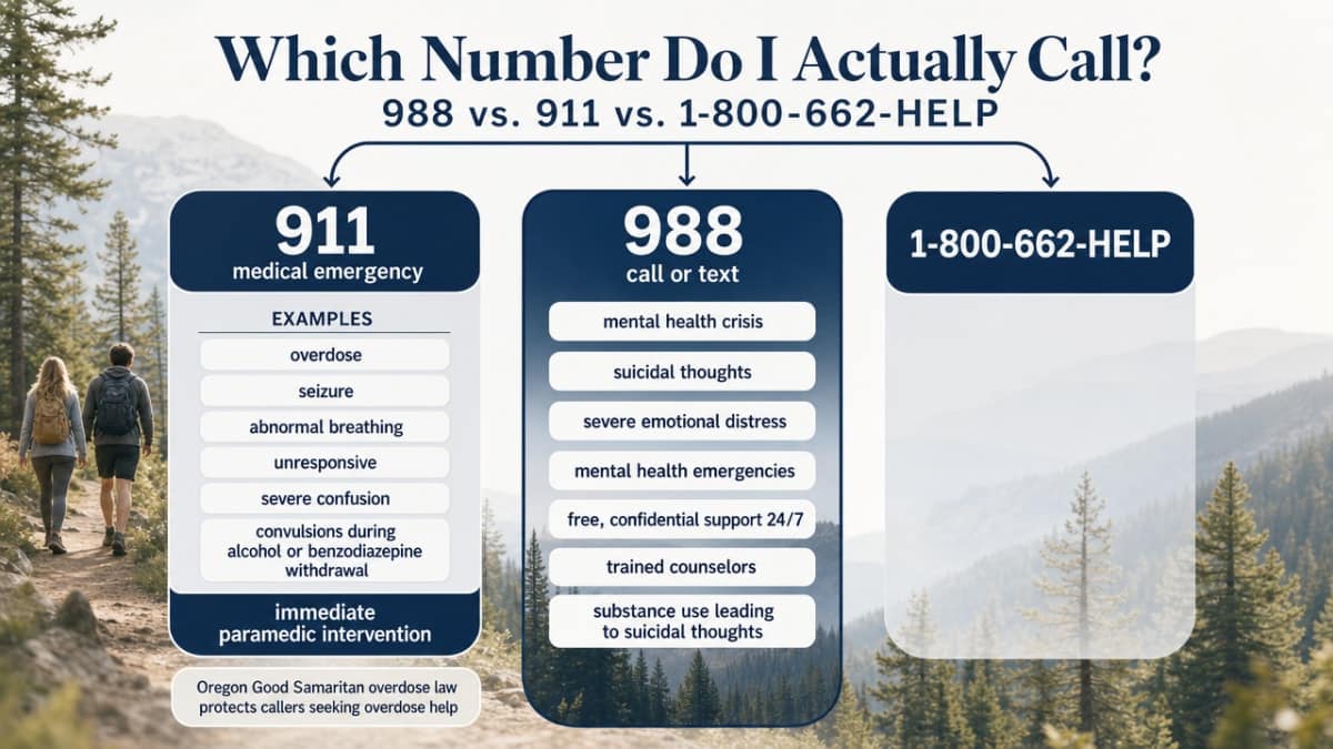 Help readers quickly decide which helpline number matches their situation, directly supporting this section's comparison of three services